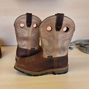 Red Wing Irish Setter Ultra Dry Waterproof Work Boot Womens 7.5